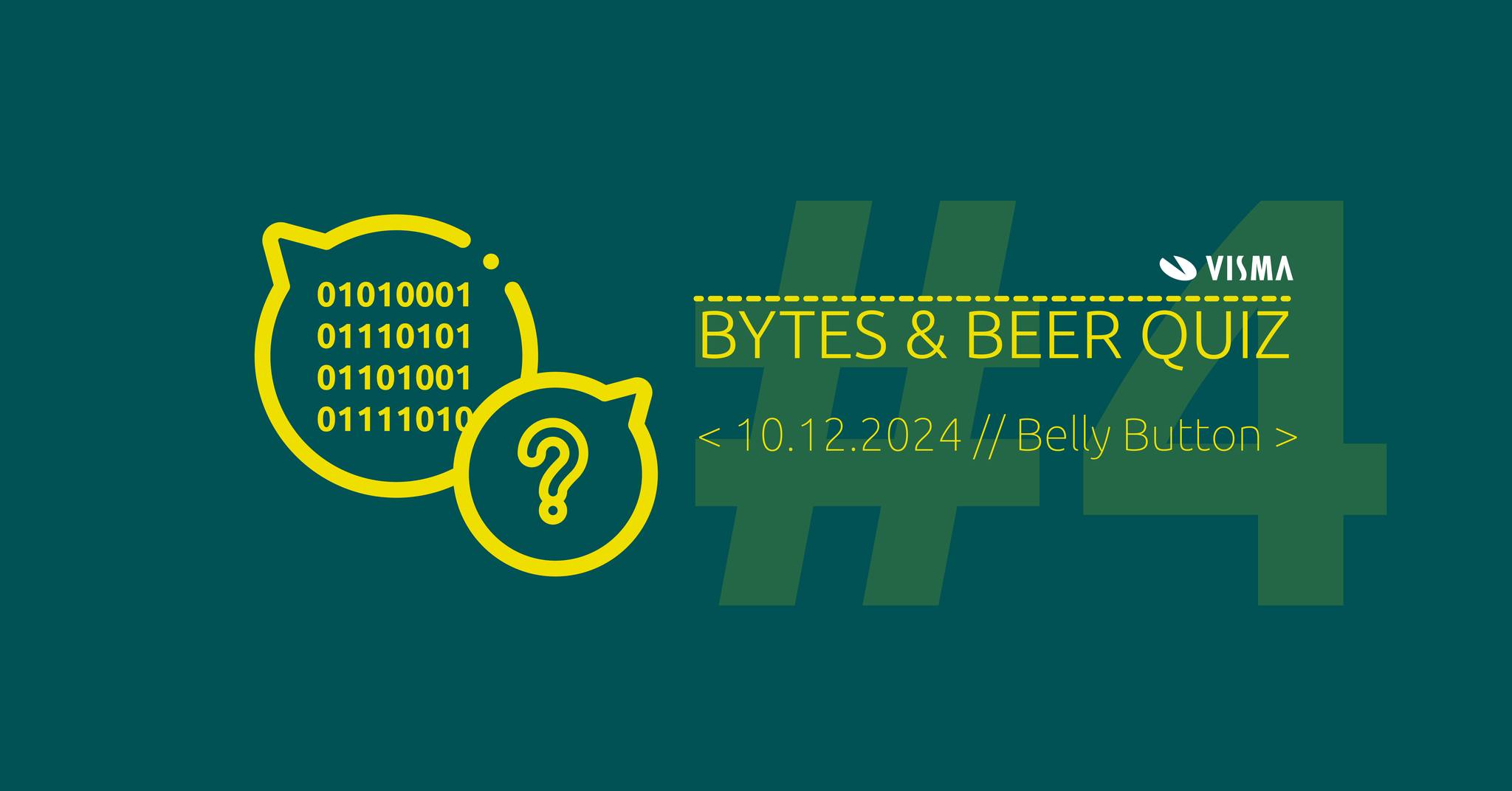 Bytes & Beer QUIZ #4