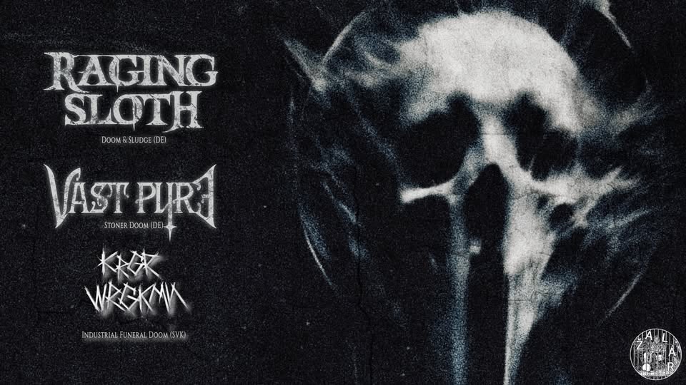 Raging Sloth (DE) + Vast Pyre (DE) + Kragrowargkomn (SVK) @ Žalár, Bratislava