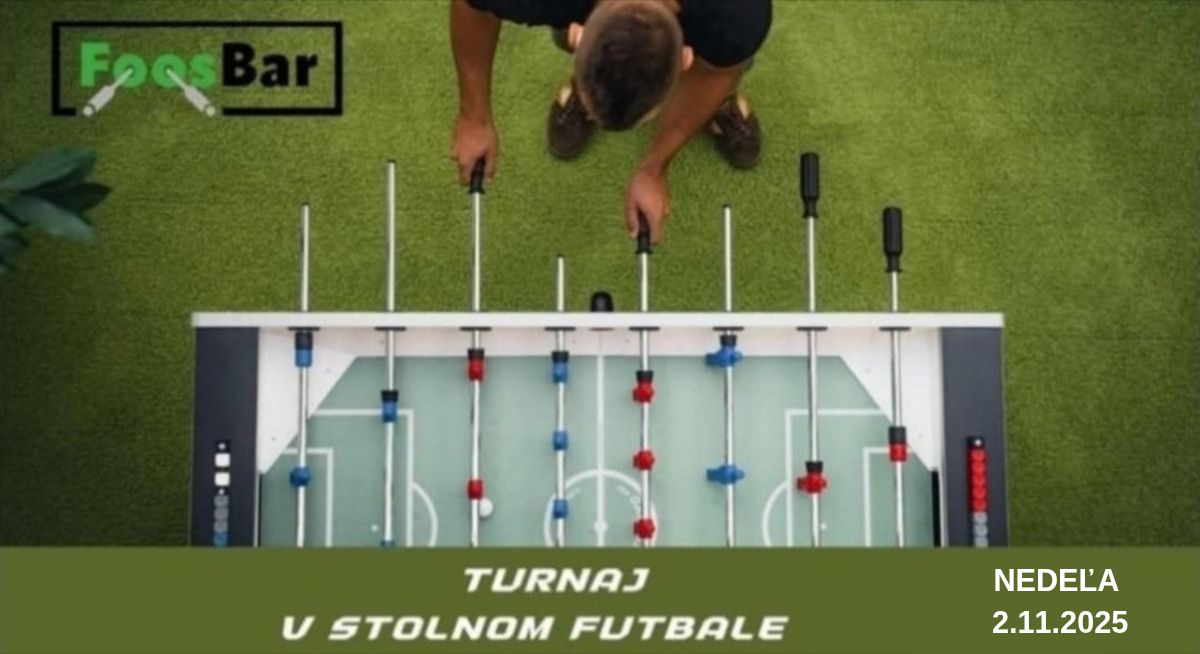 Turnaj v stolnom futbale