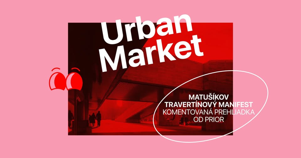 Sold out ~ Matušík's travertine manifest: commented tour from Prior