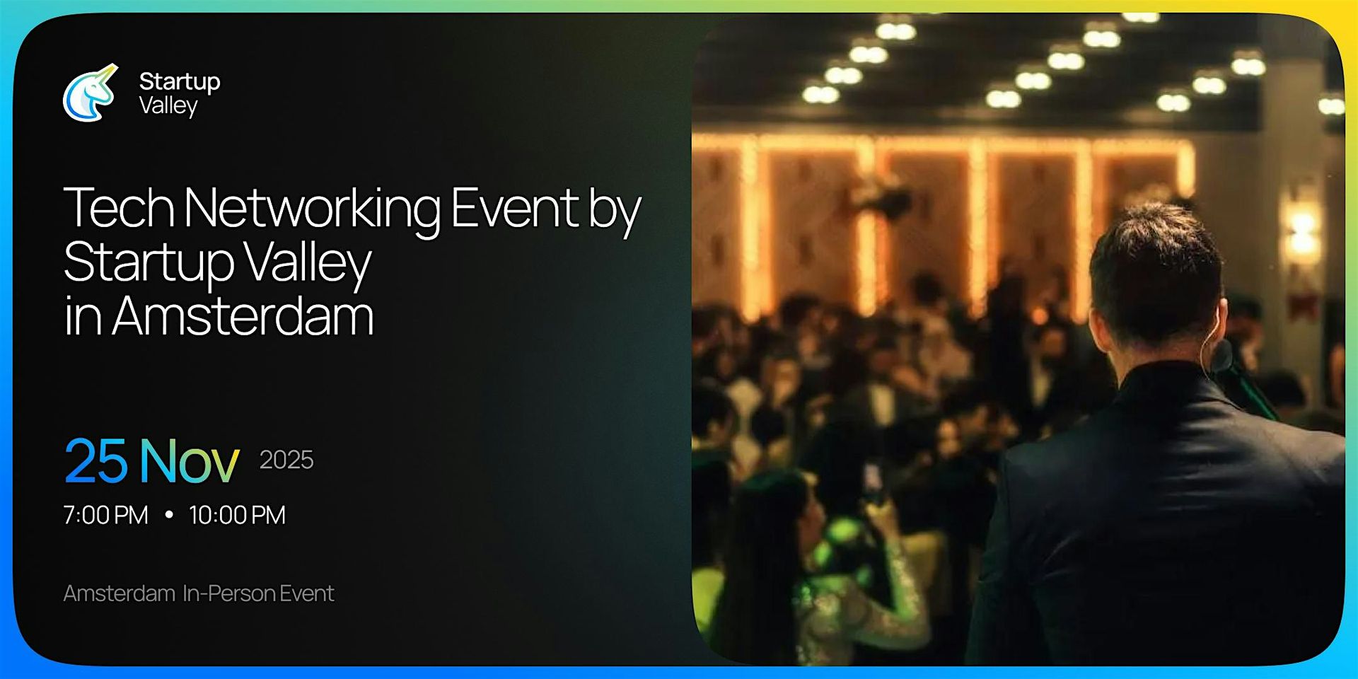 Tech Networking Event by Startup Valley  in Amsterdam