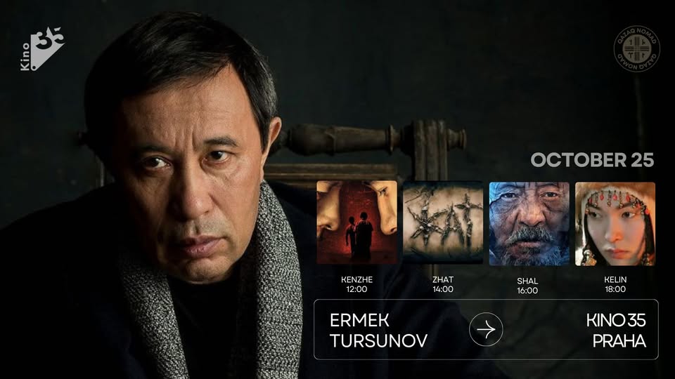 Den kazašského filmu s Ermekem Tursunovem, Praha