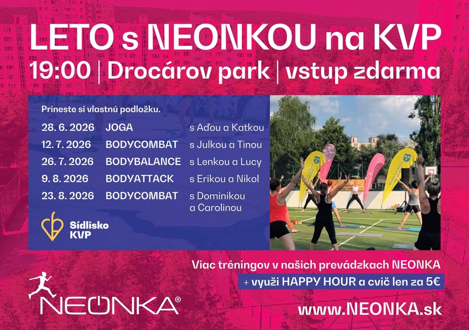 ⚡ Leto s Neonkou: BODYATTACK®