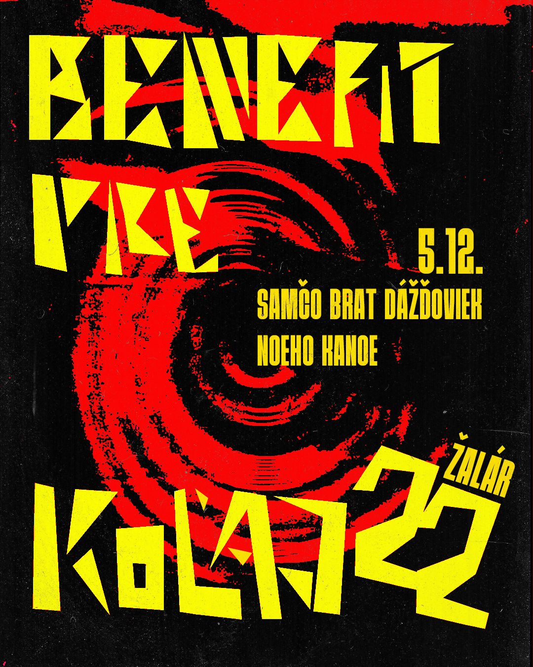 Benefit pre Koľaj 22 / Samčo Brat Dážďoviek a Noeho Kanoe