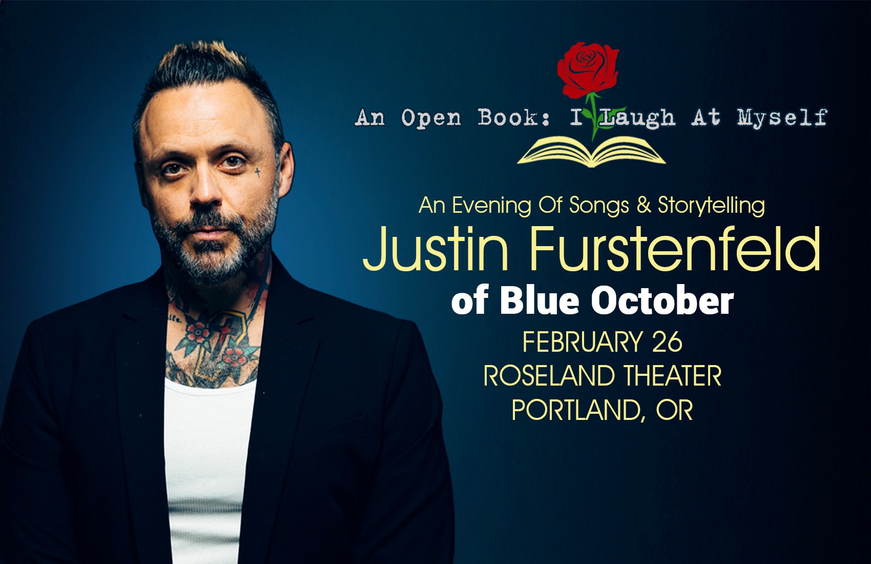 Justin Furstenfeld (Blue October) - Roseland Theater - Portland, OR