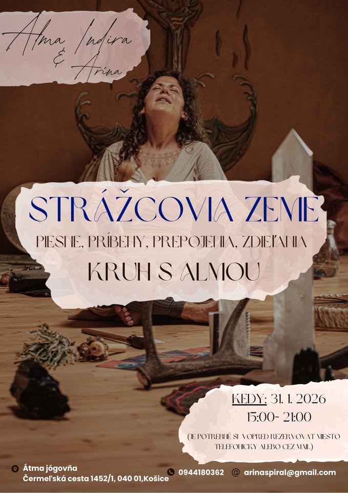 Strážcovia Zeme kruh s  Almou Indira