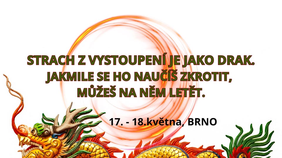 Workshop "Je tréma i tvé téma?"