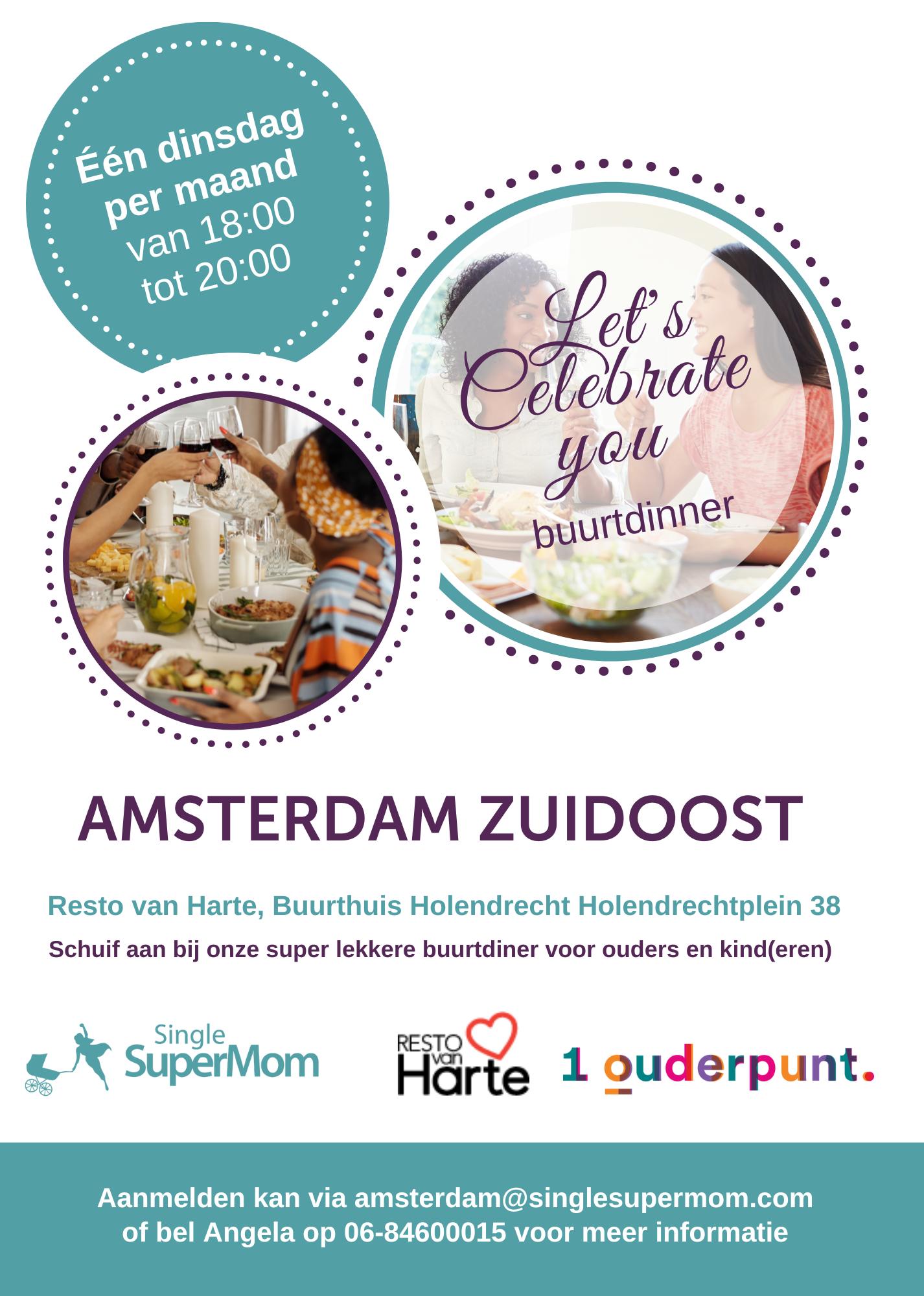 Let's celebrate you buurtdiner Zuidoost