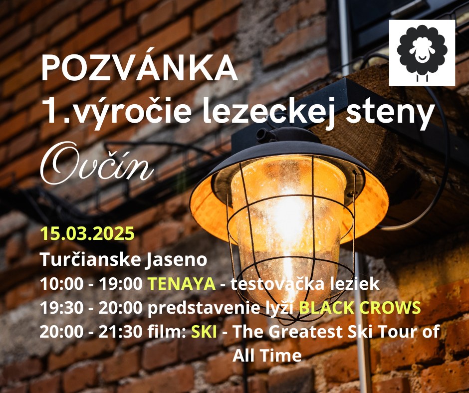 1.výročie lezeckej steny OVČÍN