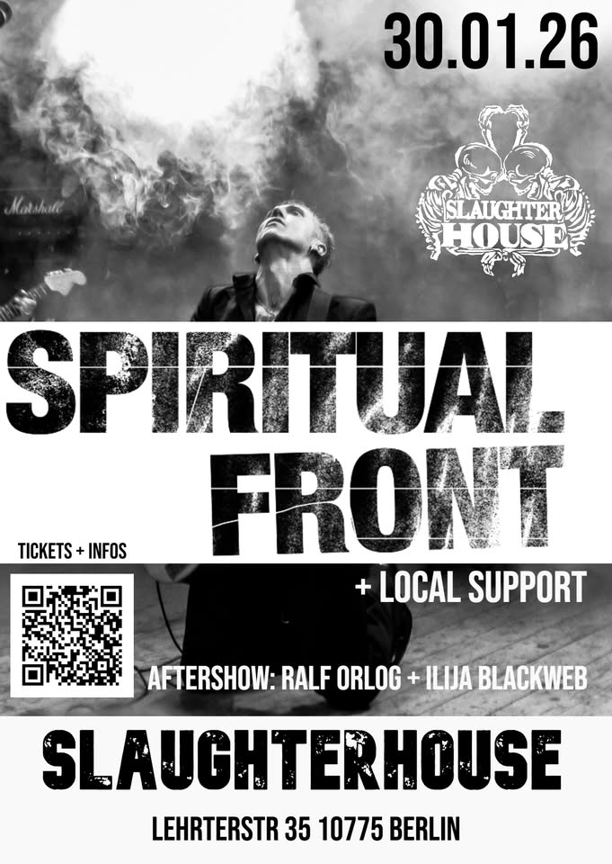 Spiritual Front (Suicide Pop It) + Lena Lonley (Goth Pop\Singer Songwriter DE)