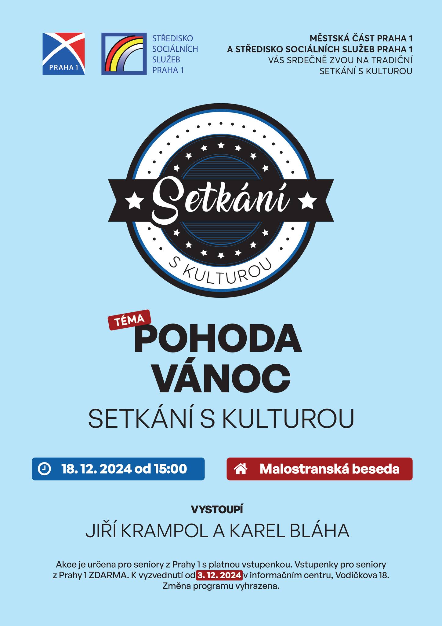 Pohoda Vánoc — Setkání s kulturou
