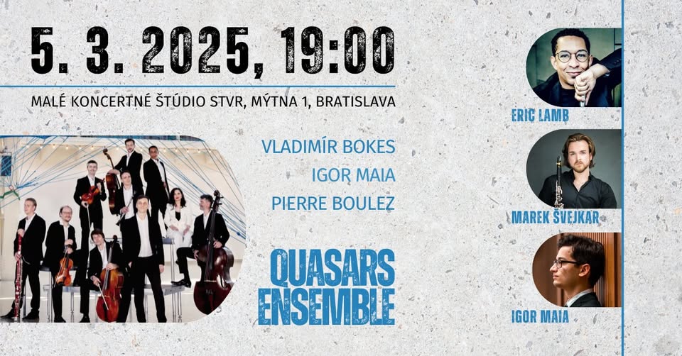 QUASARS ENSEMBLE  / BOKES, MAIA, BOULEZ