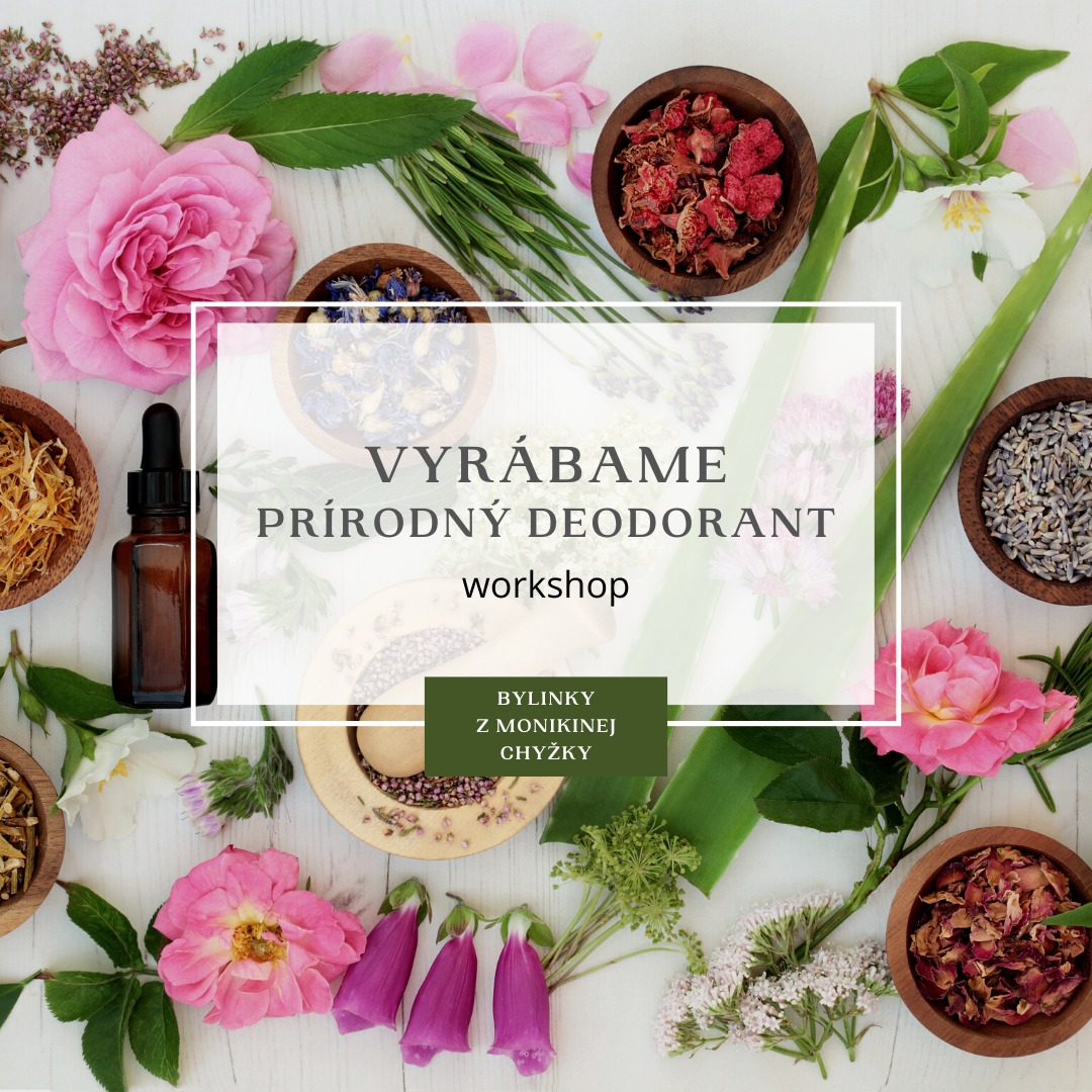 Vyrábame prírodný deodorant - workshop
