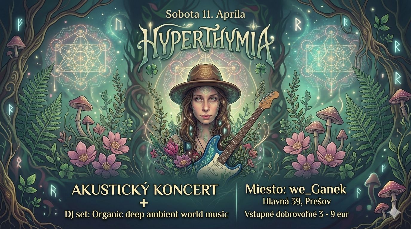 Hyperthymia Akustický koncert+ DJ set