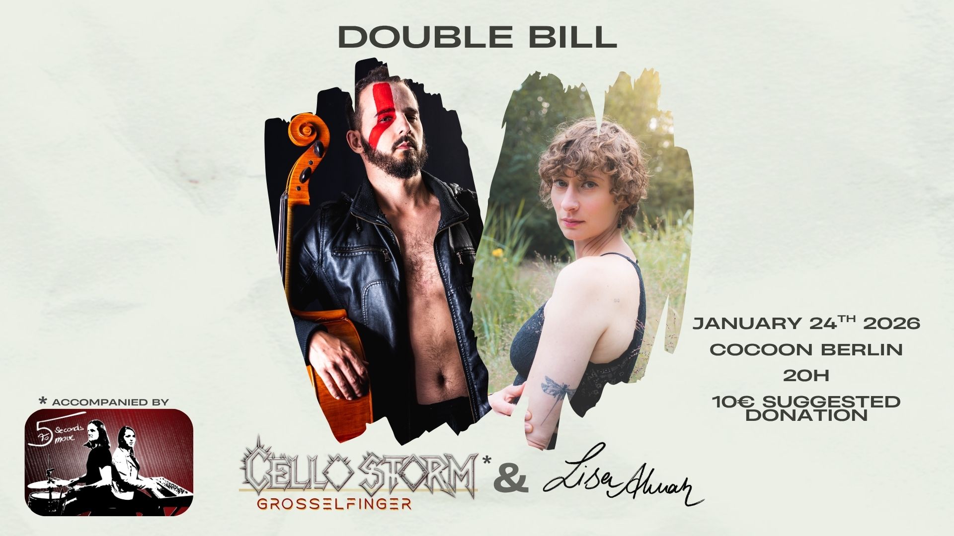 Cello Storm & Lisa Akuah in Cocoon Berlin