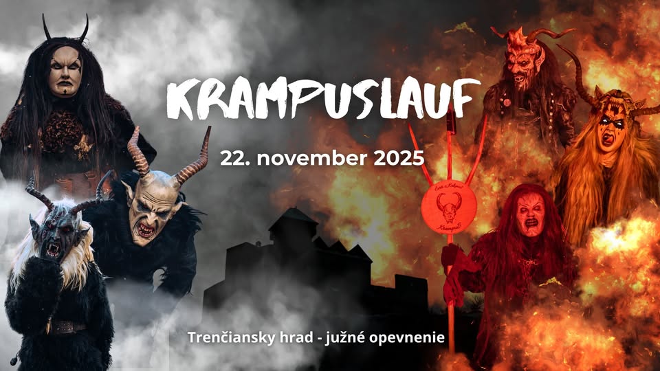 Krampuslauf na Trenčianskom hrade