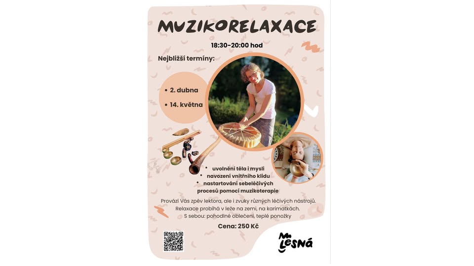 Muzikorelaxace v dubnu