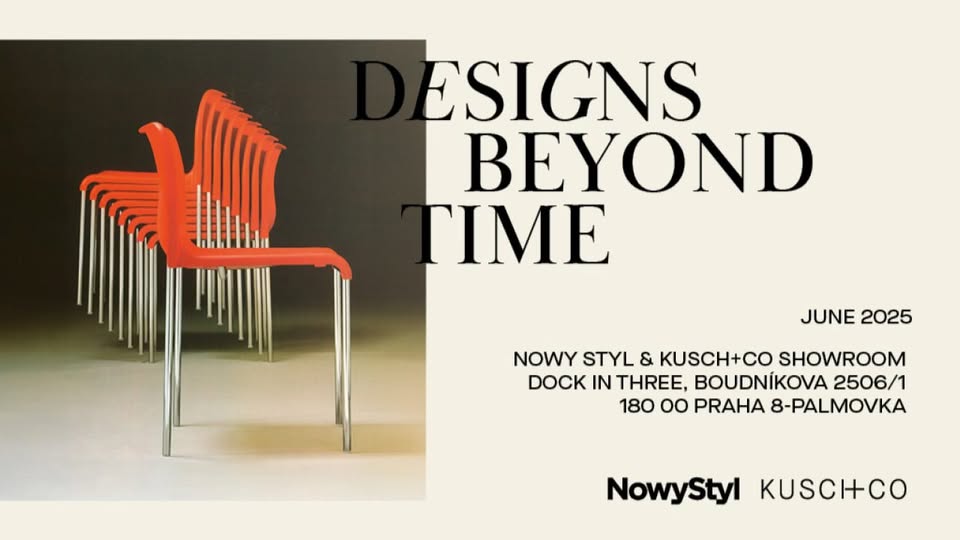 Designs Beyond Time. 85 let Kusch+Co – komentovaná prohlídka s A. Štěchem