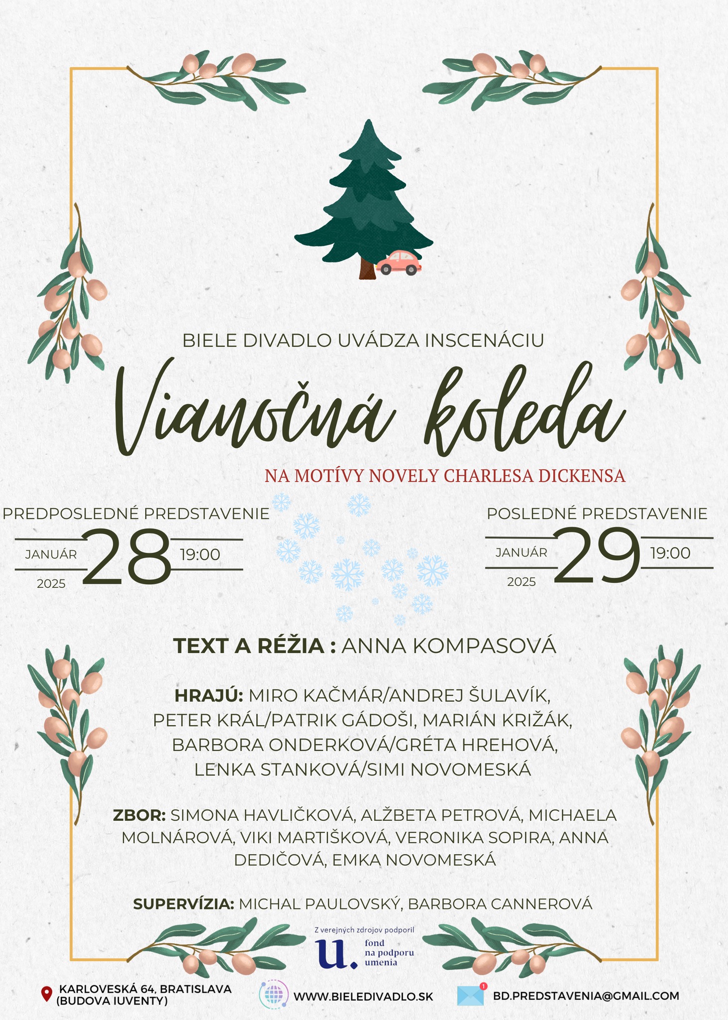 Vianočná koleda - PREDPOSLEDNÉ PREDSTAVENIE