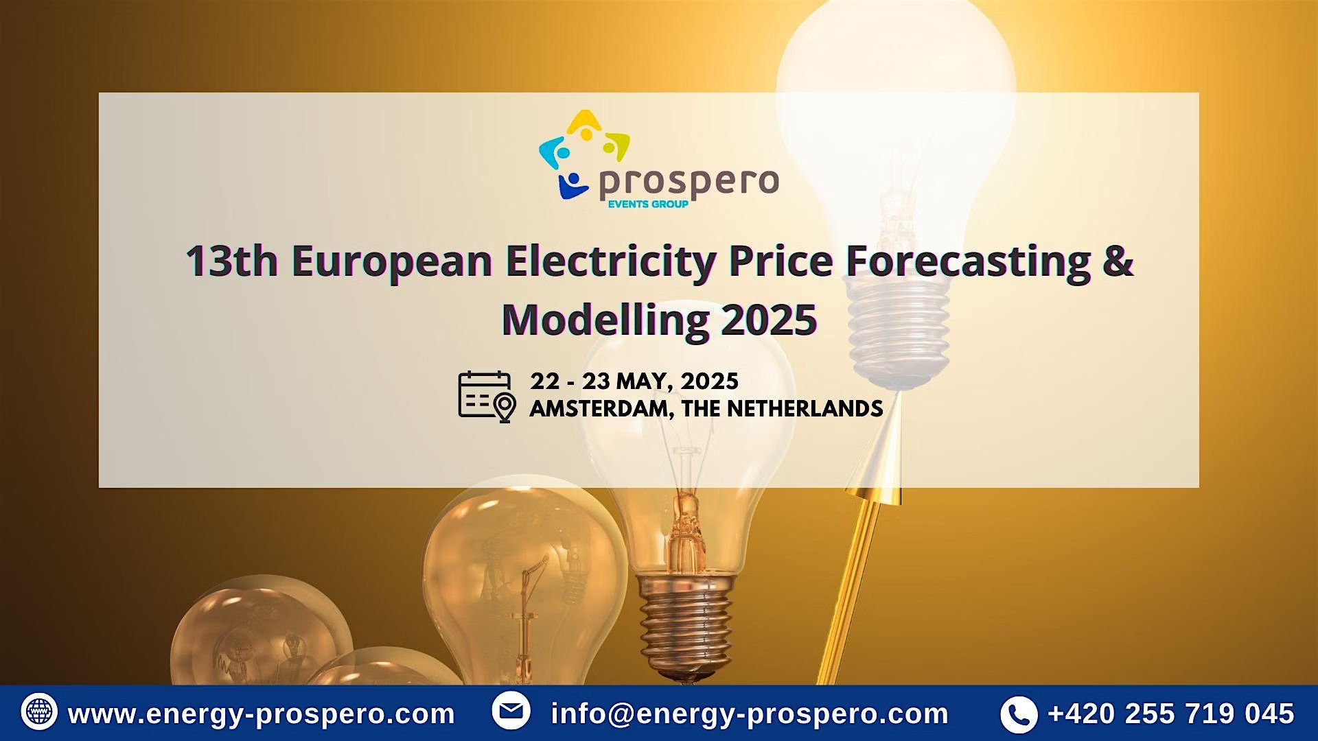 13th European Electricity Price Forecasting & Modelling 2025