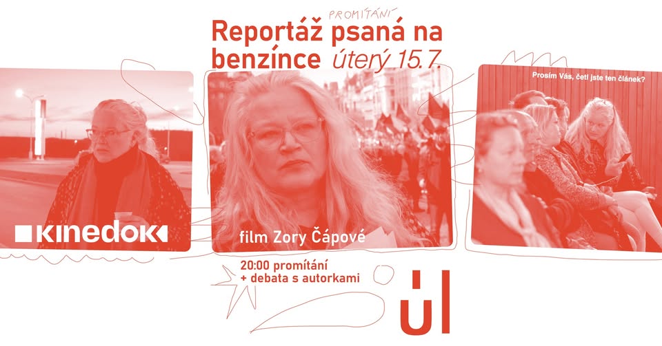 Promítání s Kinedok: Reportáž psaná na benzínce / +debata /