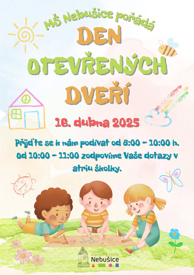 Mateřská škola Nebušice - Den otevřených dveří