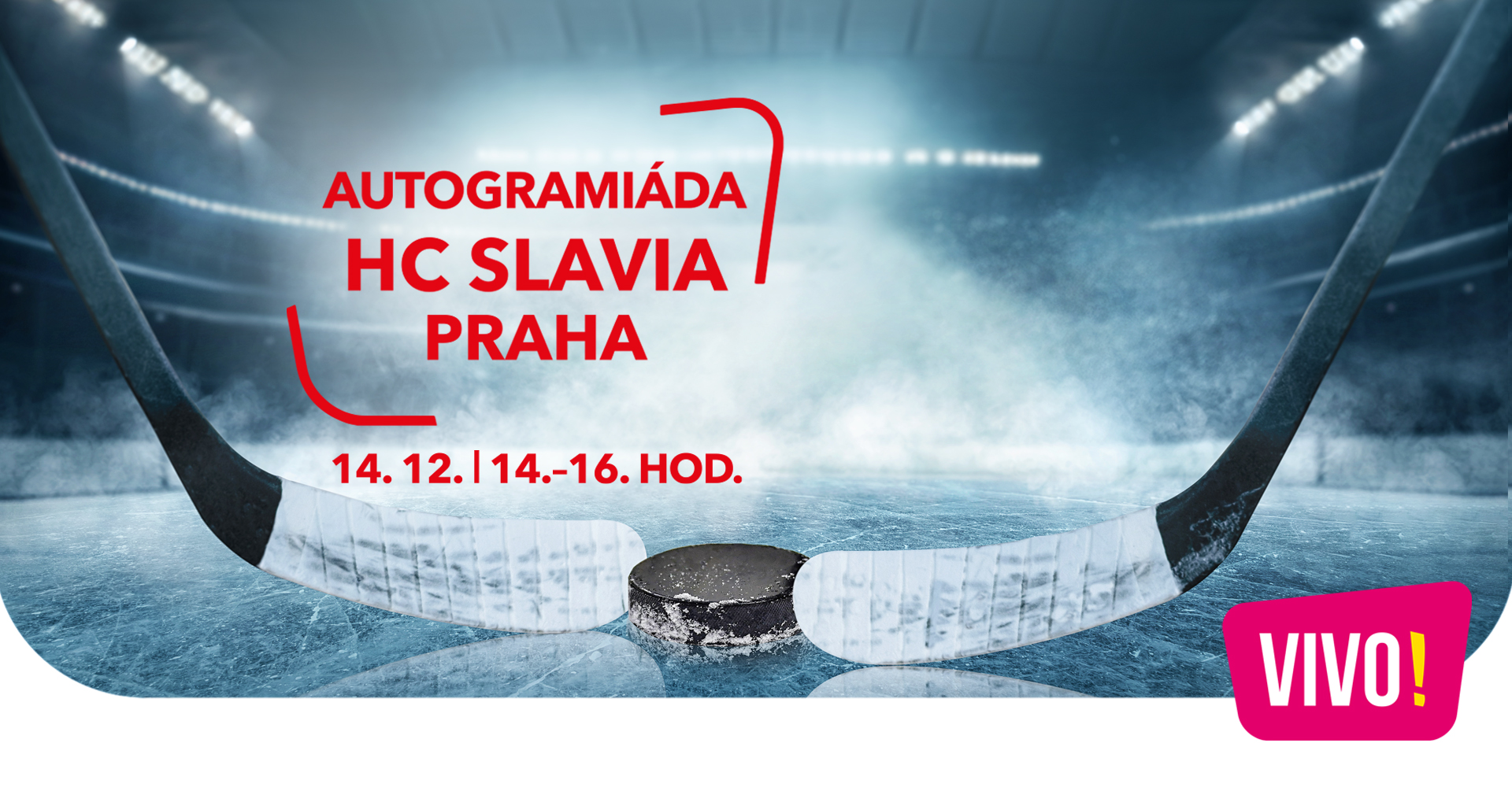 Autogramiáda HC Slavia Praha ve VIVO!Hostivař🏒