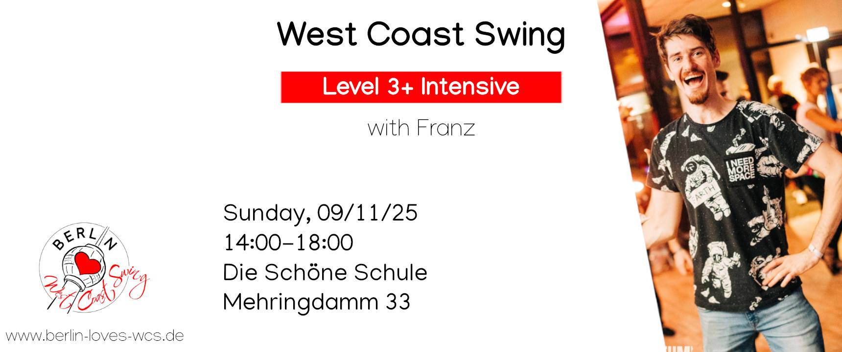 WCS Intensive Level 3+ mit Franz