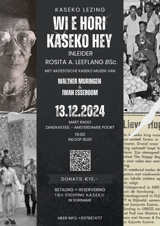 Lezing: Wi e hori Kaseko hey!