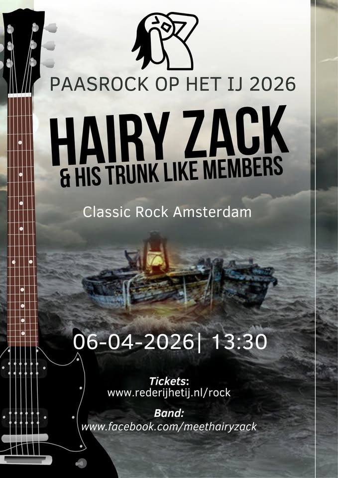 Hairy doet Paasrock op het IJ 2026