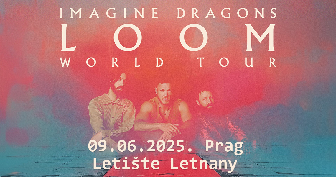 IMAGINE DRAGONS 09.06.2025. Prag 3 dana | AUTOBUS + HOTEL + ULAZNICA