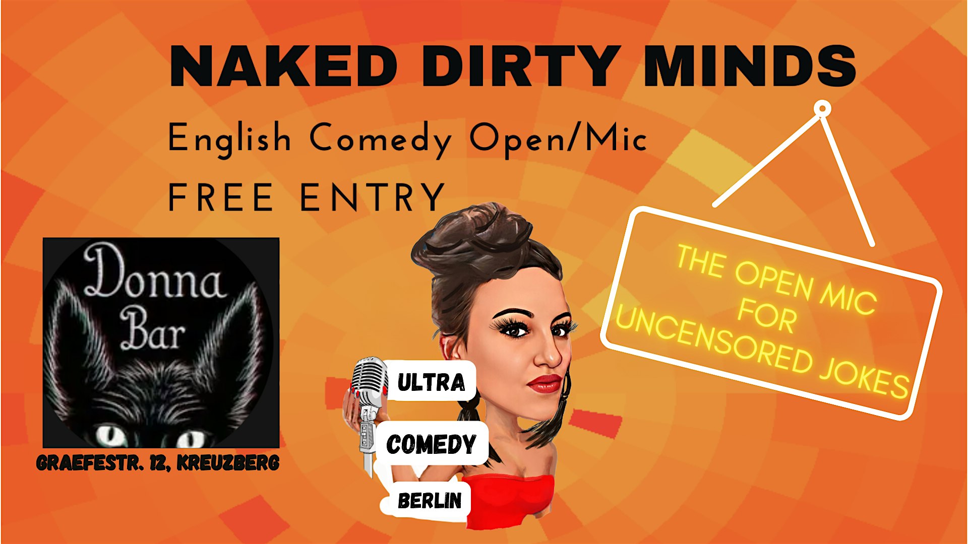 Naked Dirty Minds English Comedy / Open Mic