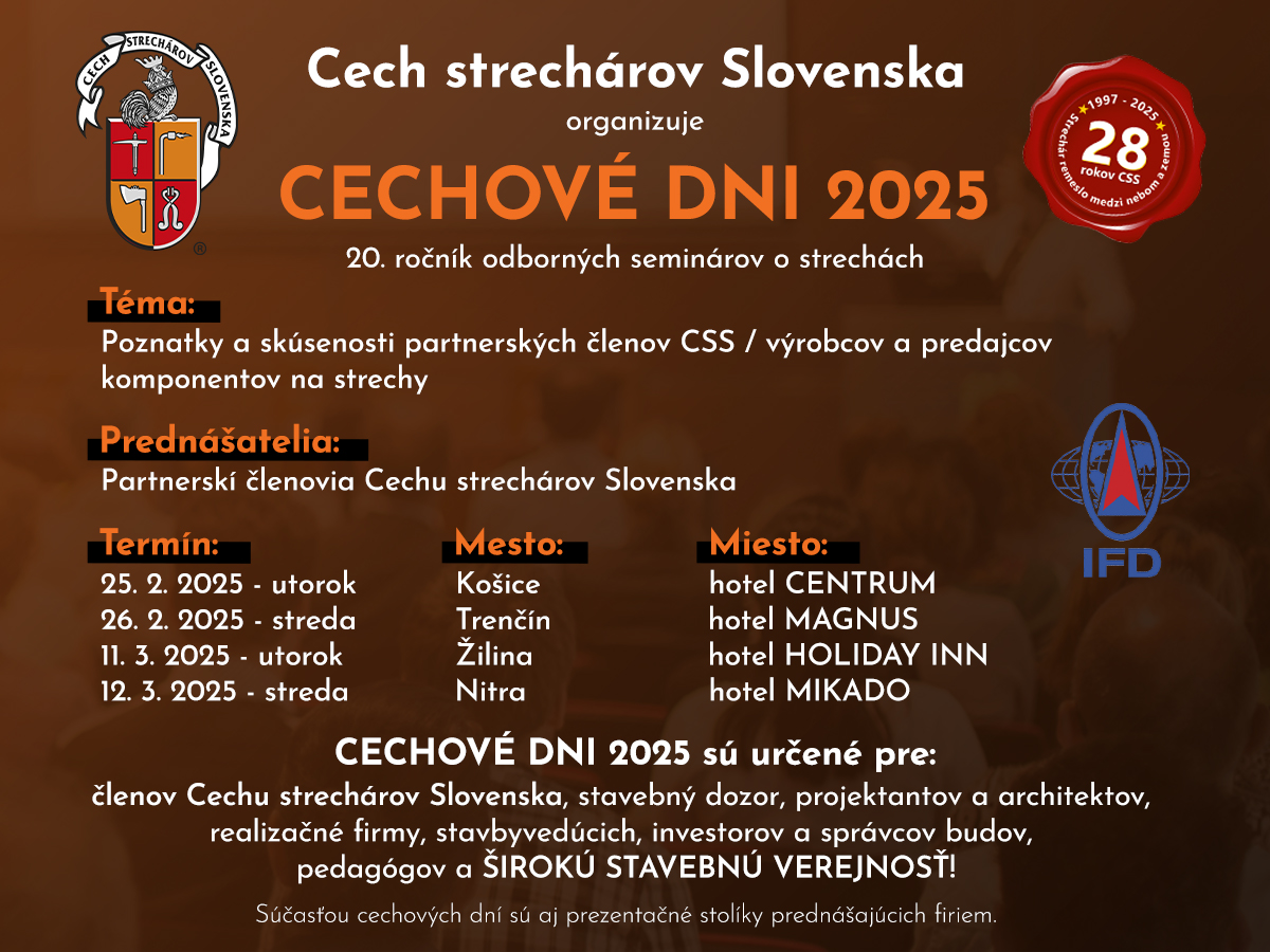 CECHOVÉ DNI 2025 - KOŠICE