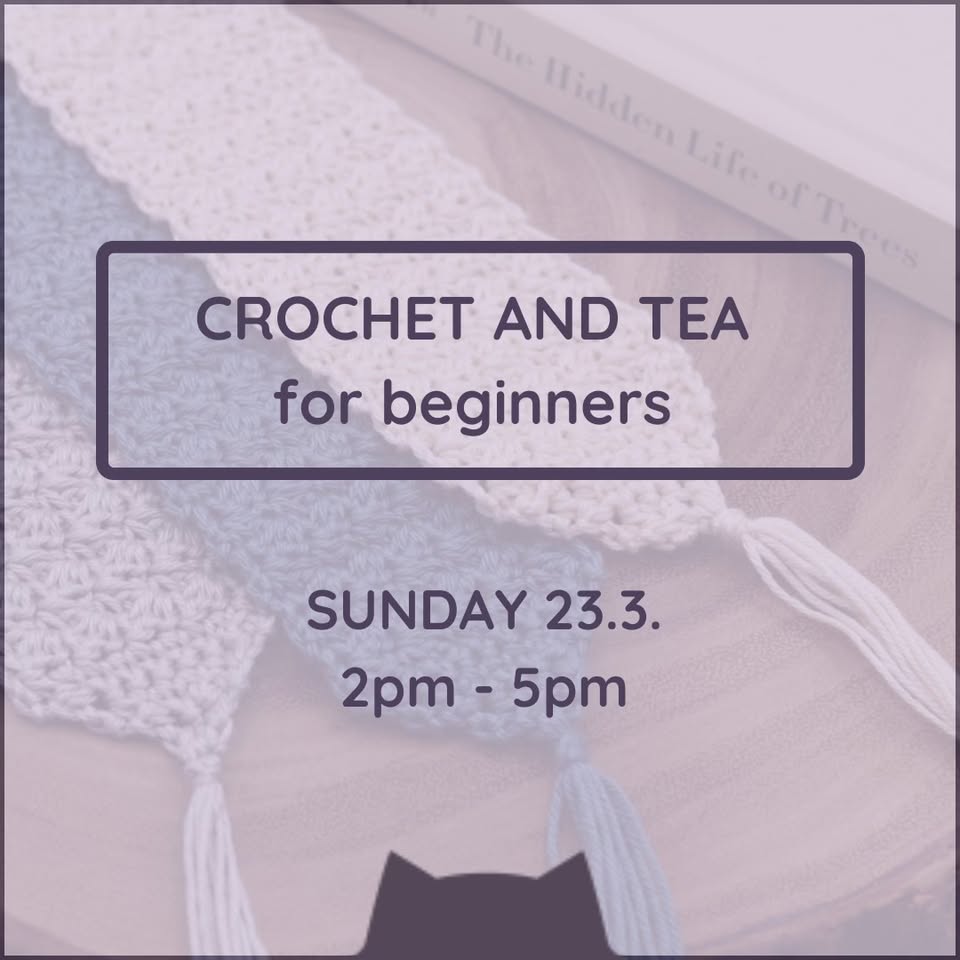 Crochet & Tea: for beginners 🧶📖