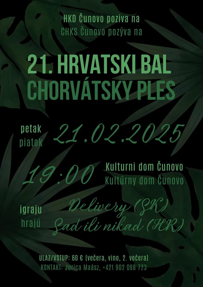 21. Hrvatski bal / 21. Chorvátsky ples
