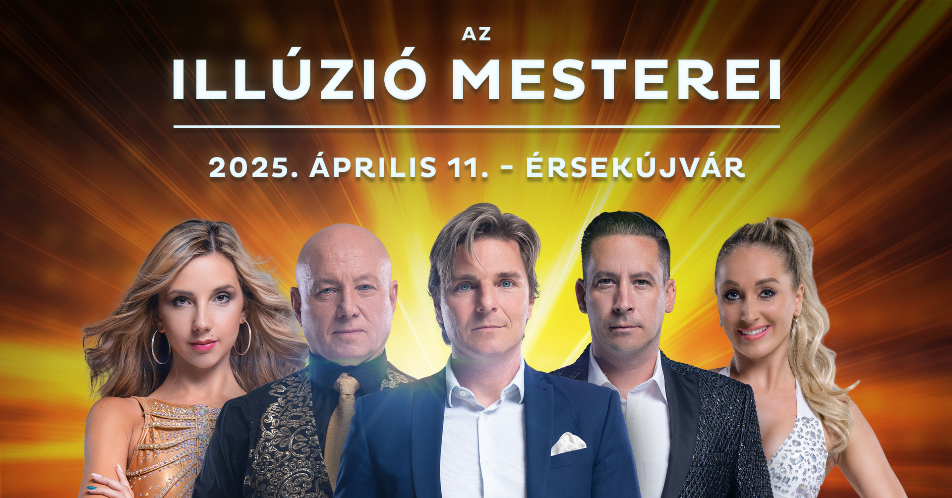 Illúzió Mesterei Érsekújvár - Április 11. - dupla előadás