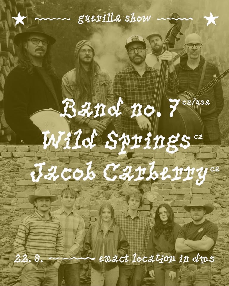 Band No.7 & Wild Springs & Jacob Carberry guerilla show