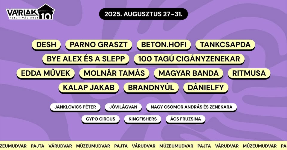 Várlak Fesztivál 2025