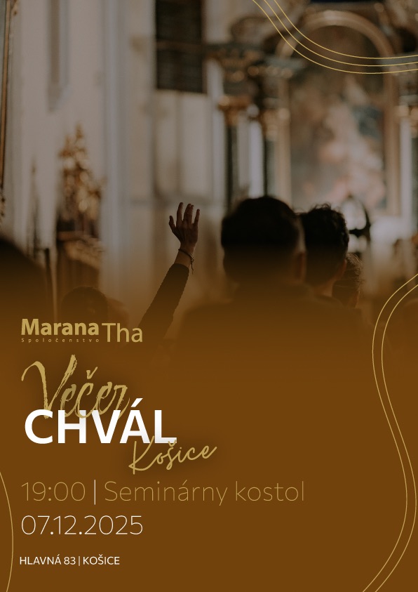 Decembrový Večer Chvál v Košiciach