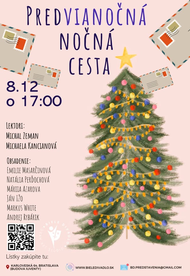 Predvianočná nočná cesta (detská skupina miniMy, krúžok)