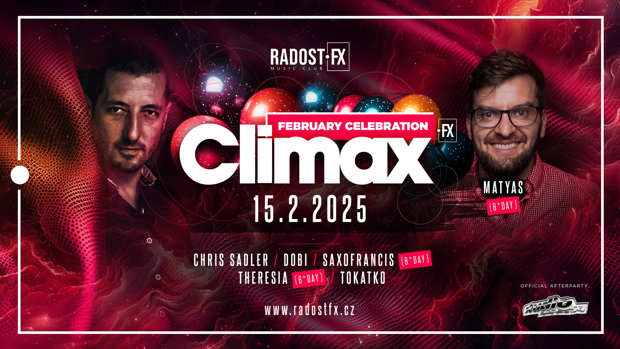 CLIMAX FX: FEBRUARY CELEBRATION • RADOST FX • 15.2.2025