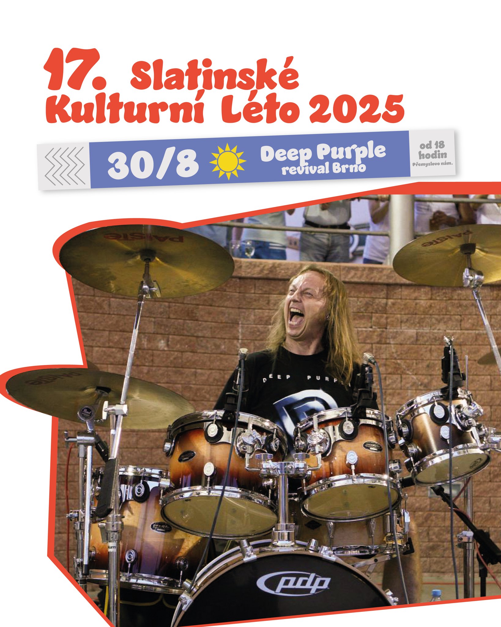 Slatinské kulturní léto - Deep Purple revival Brno