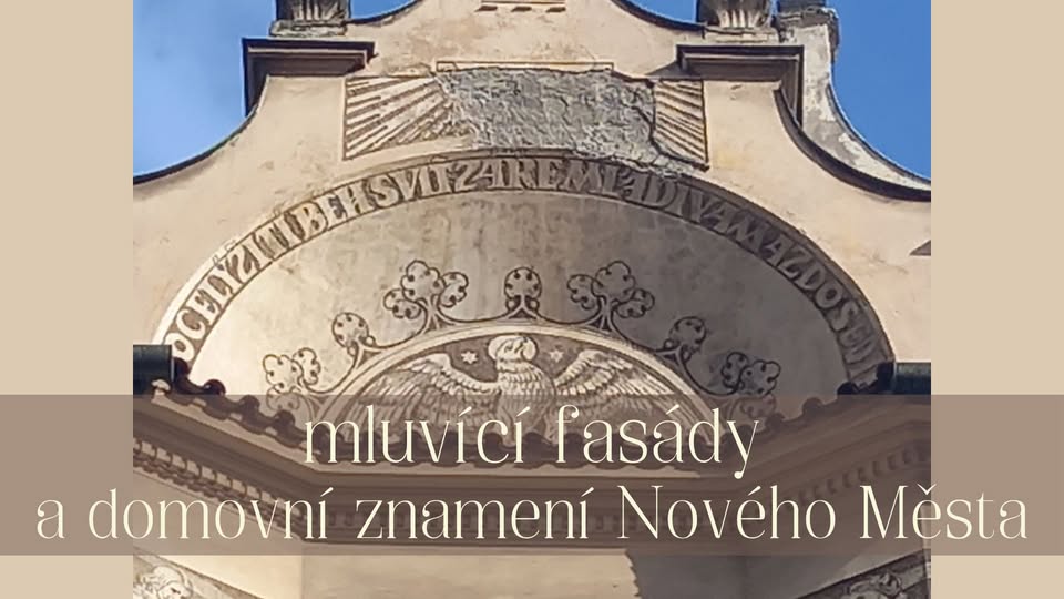 Mluvící fasády a domovní znamení Nového Města, vycházka s průvodcem