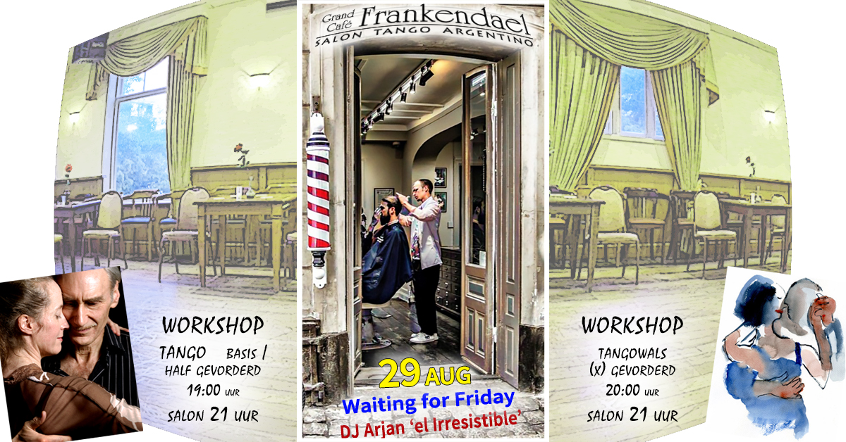 Salon Frankendael met twee workshops vooraf - 𝘋𝘑 𝘈𝘳𝘫𝘢𝘯 '𝘦𝘭 𝘐𝘳𝘳𝘦𝘴𝘪𝘴𝘵𝘪𝘣𝘭𝘦' 🎶🇦🇷