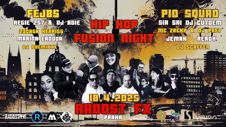 HIP HOP FUSION NIGHT @ RADOST FX