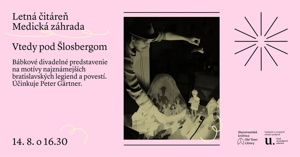 Vtedy pod Šlosbergom | Letná čitáreň Medická záhrada