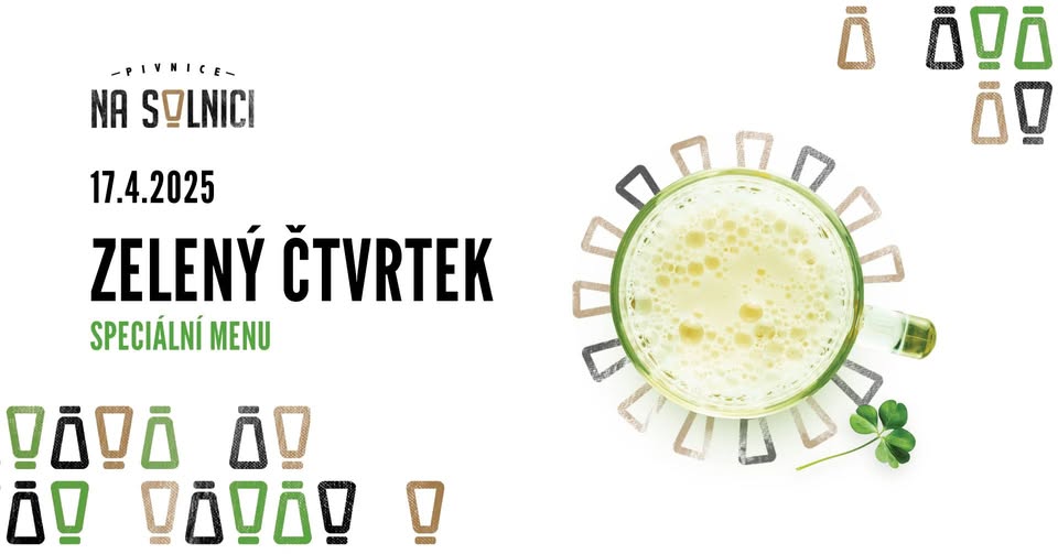 Zelený čtvrtek Na solnici 🍻💚