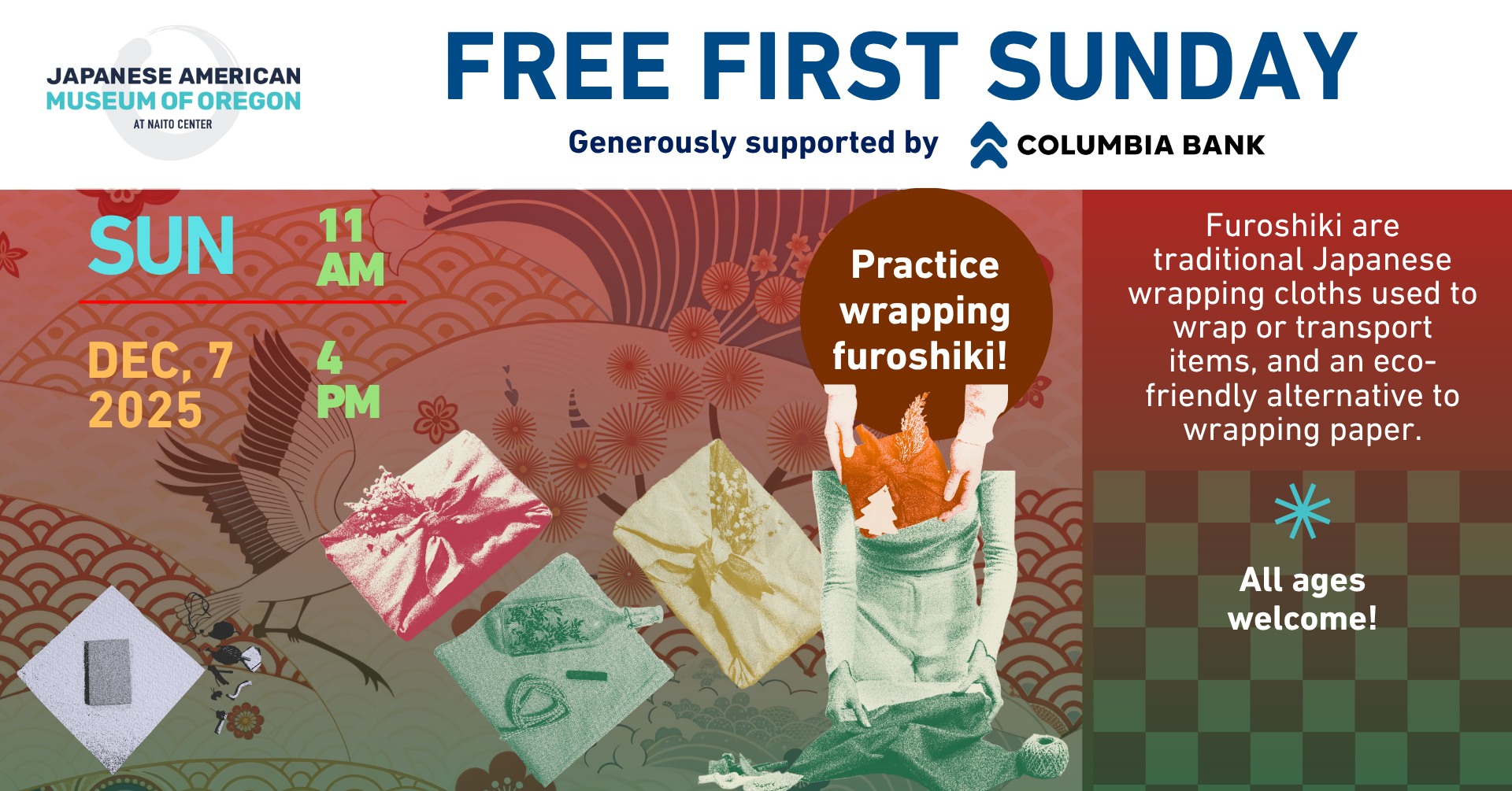 Free First Sunday at the Japanese American Museum of Oregon
