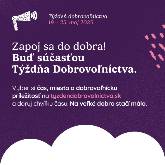 Týždeň dobrovoľníctva v Banskobystrickom kraji
