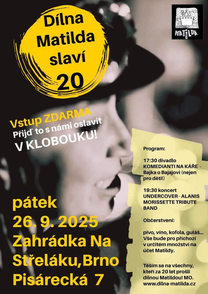 MATILDA slaví 20.let ....aneb mecheche v klobouku pro všechny "matilďáky"